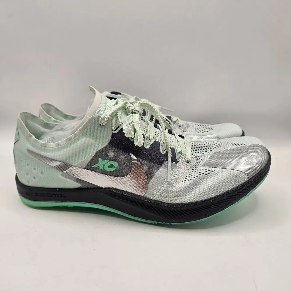 NIKE MEN'S 6.5 DRAGONFLY XC TRACK SPIKES DX7992-300 NWOT BARELY GREEN/METALLIC